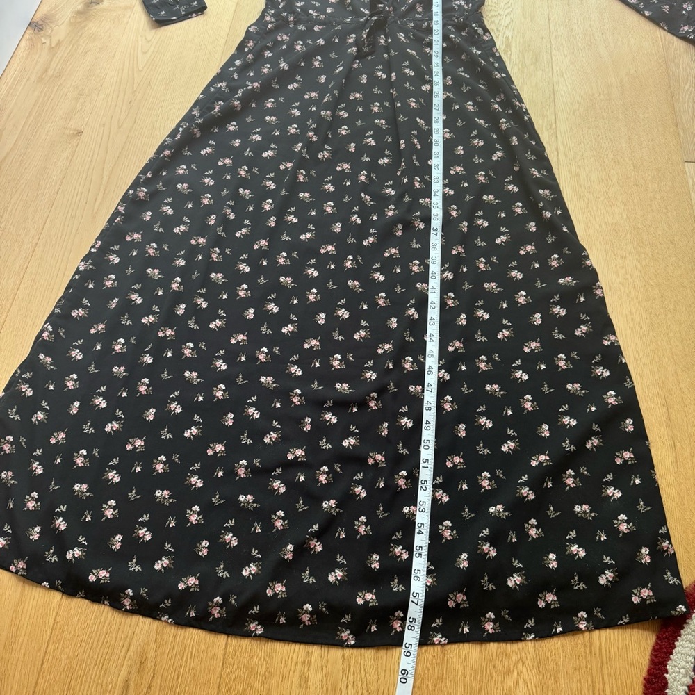 Maison Scotch - Scotch & Soda Boudoir Floral Maxi Dress, long sleeves- 2 - Picture 12 of 15